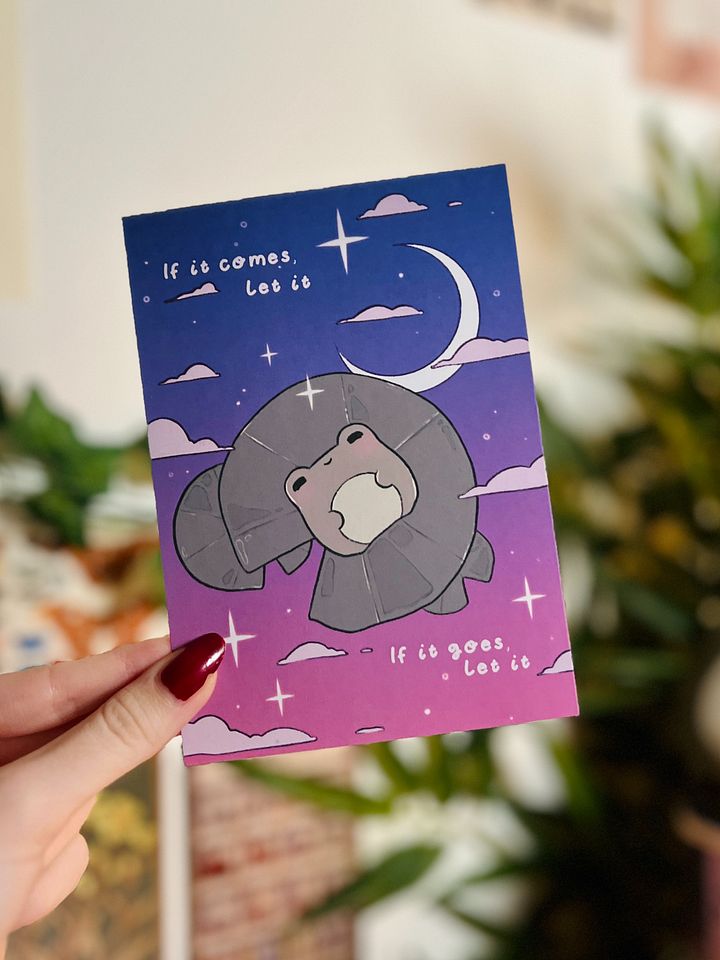 if it comes, let it art print product image (2)