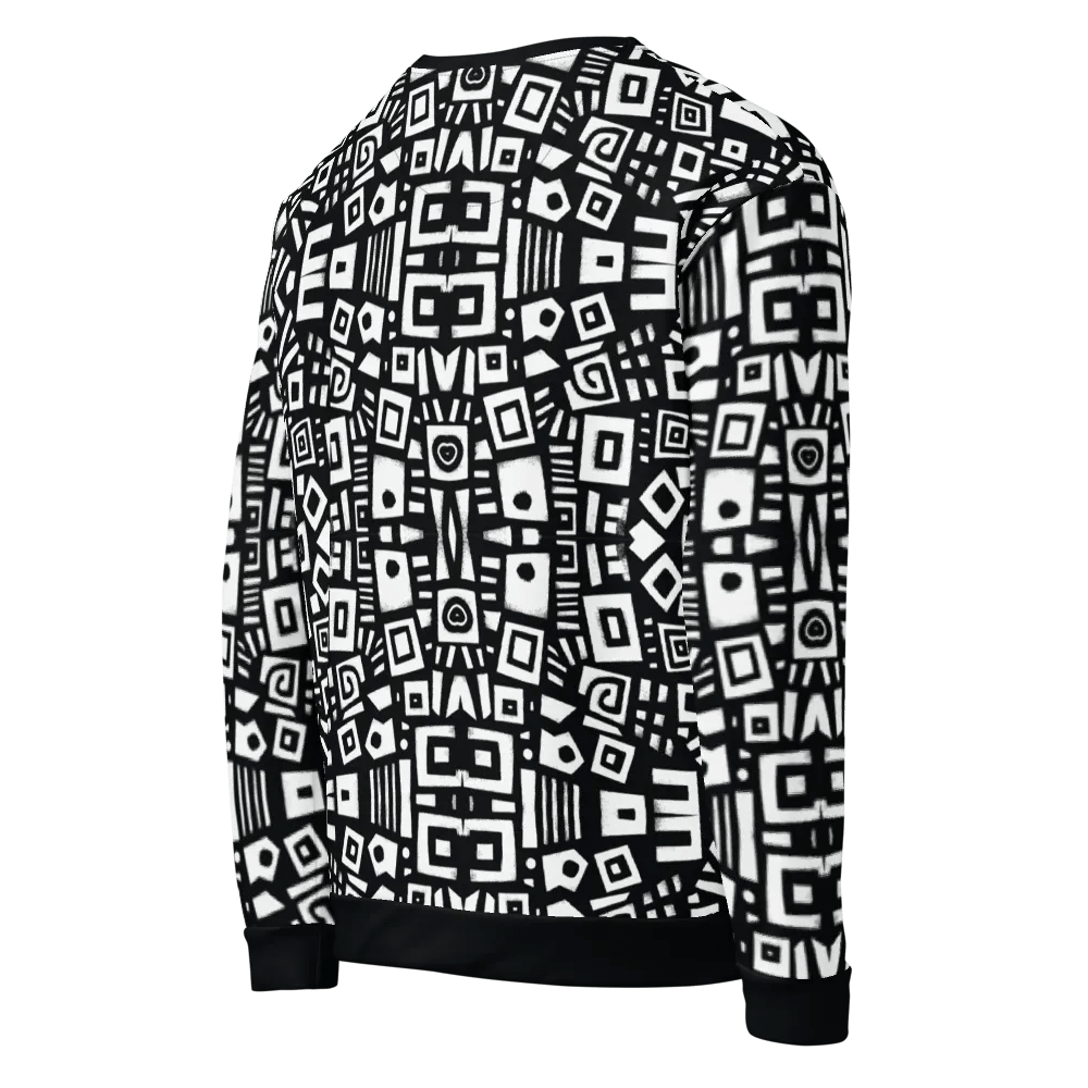 African Geometric Harmony Unisex Sweatshirt product image (6)