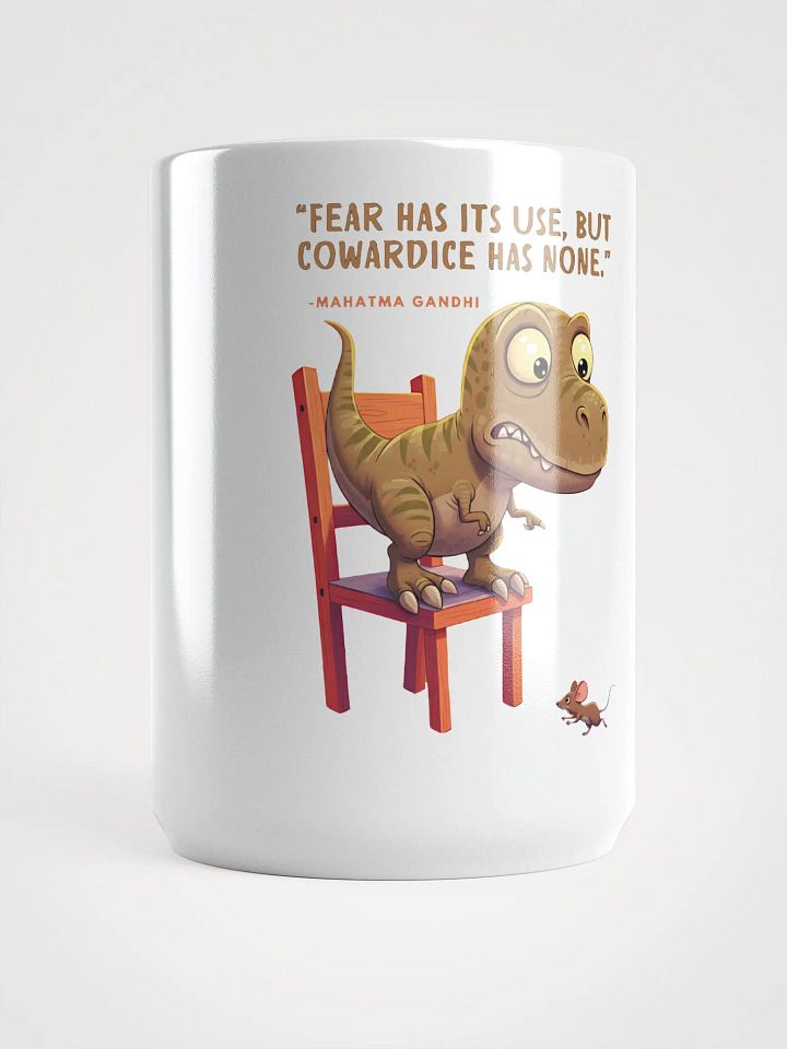 Mohatma Gandhi Motivational Quote - Dino Fear Mug product image (1)