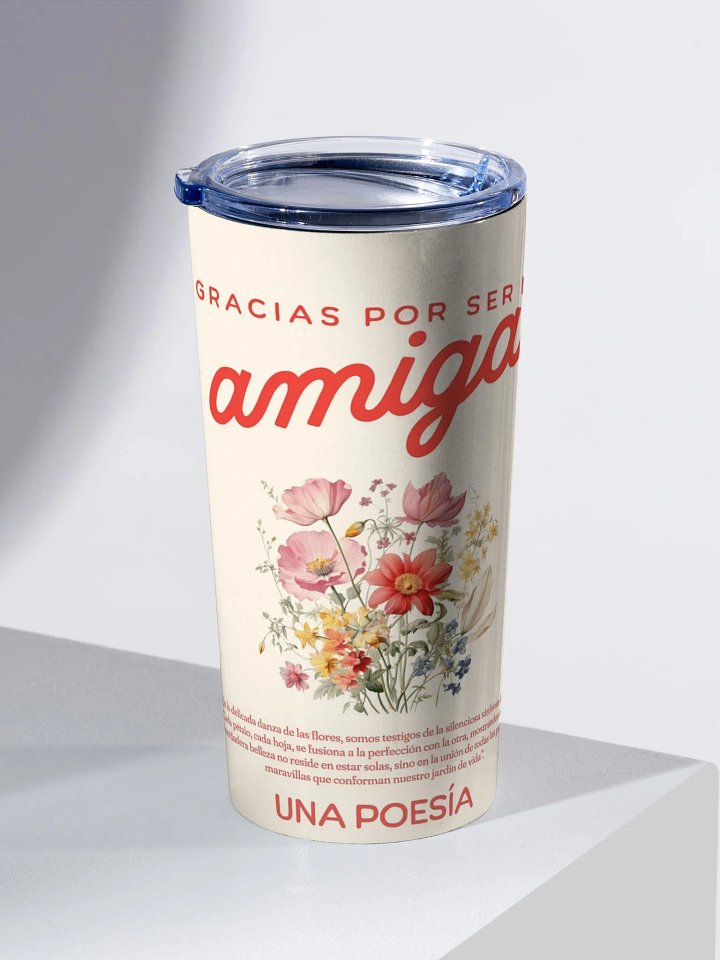 Gracias Por Ser Mi Amiga Stainless Steel Tumbler product image (2)