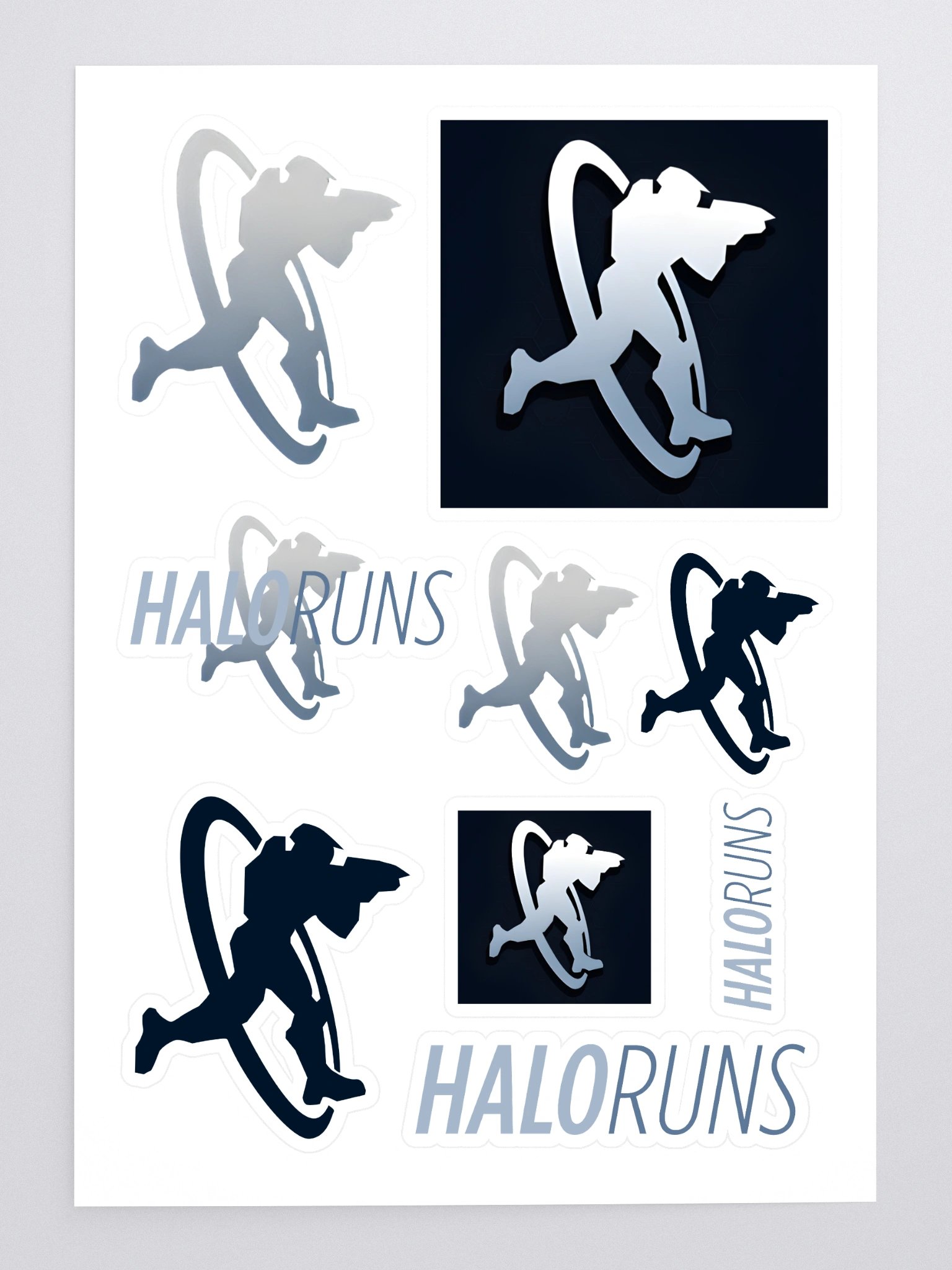 HaloRuns Sticker Sheet product image (3)