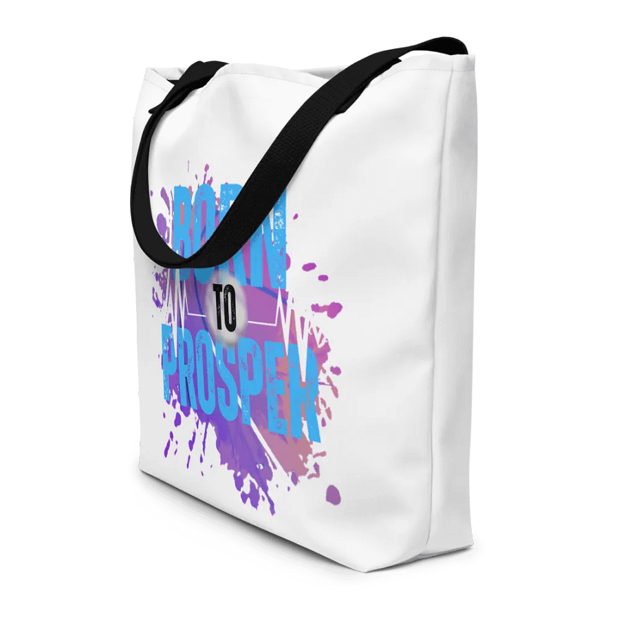 Expressive Born to Prosper All-Over Tote Bag product image (12)