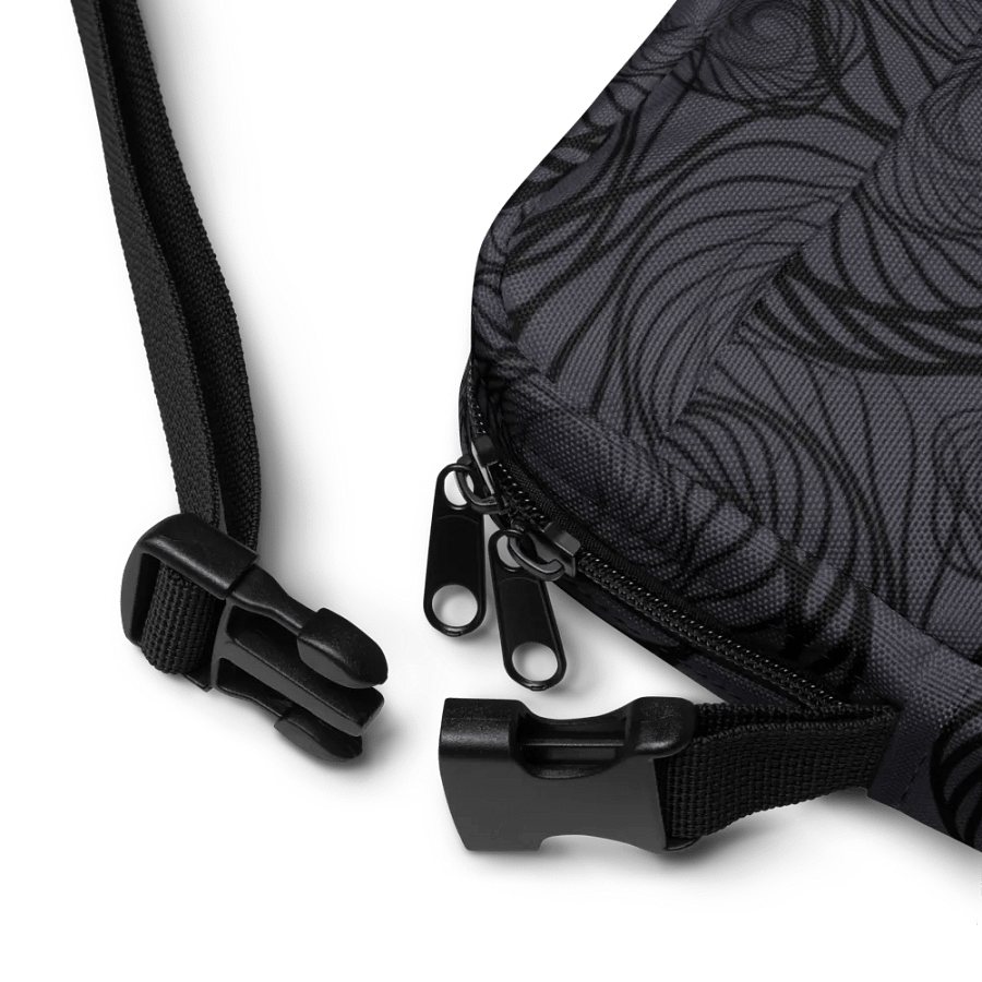 Spiral Noir All-Over Crossbody Bag for dads men boys product image (8)