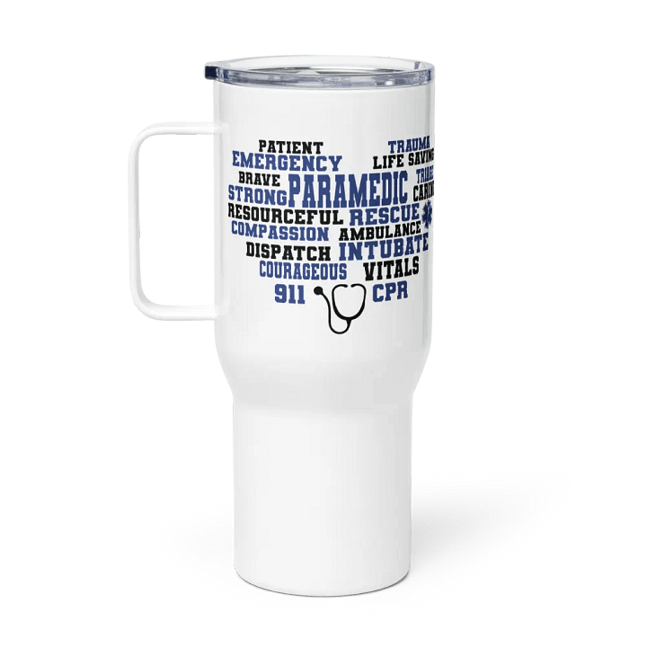 Paramedic Heart - Travel Mug w/ Handle product image (1)