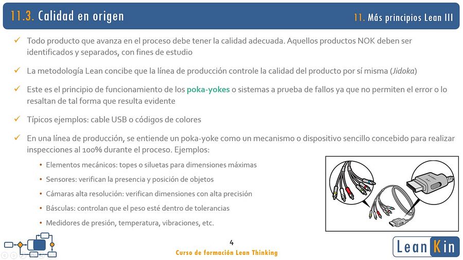 11. Nivelación. Control Visual. Calidad en Origen. Más principios Lean III product image (3)