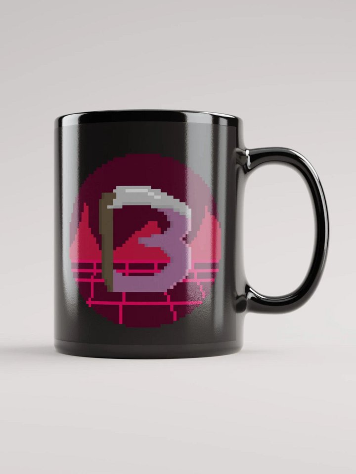 Scythe Harbingerofbeth Logo Mug designed by Cassafrassarole product image (1)
