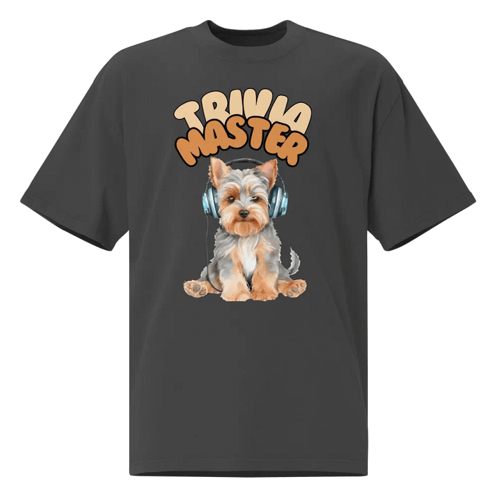 Yorkie Trivia Master Faded T-Shirt product image (1)