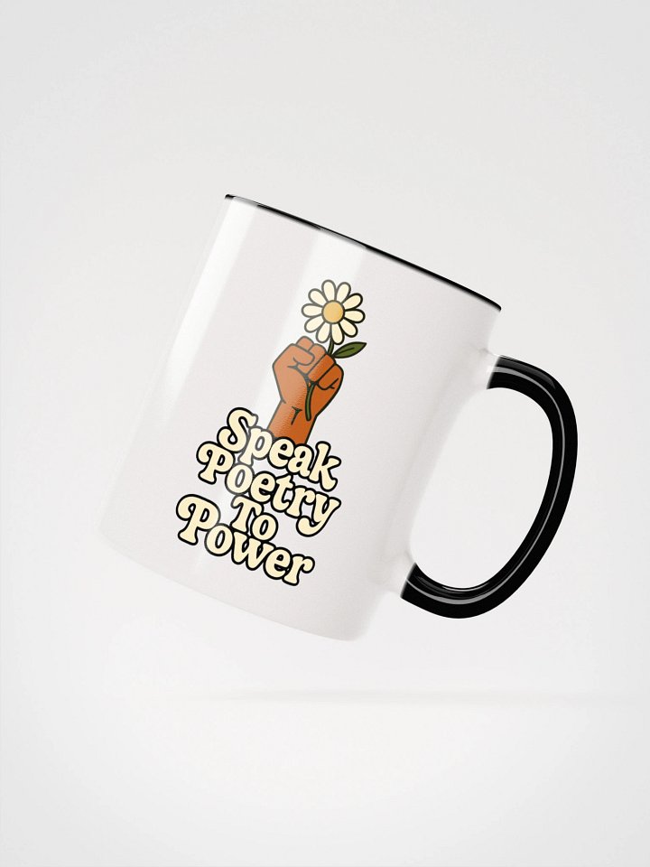 Speak Poetry To Power Accent Mug product image (3)
