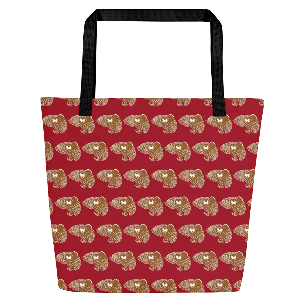Gingerbread Flip Red Tote product image (1)