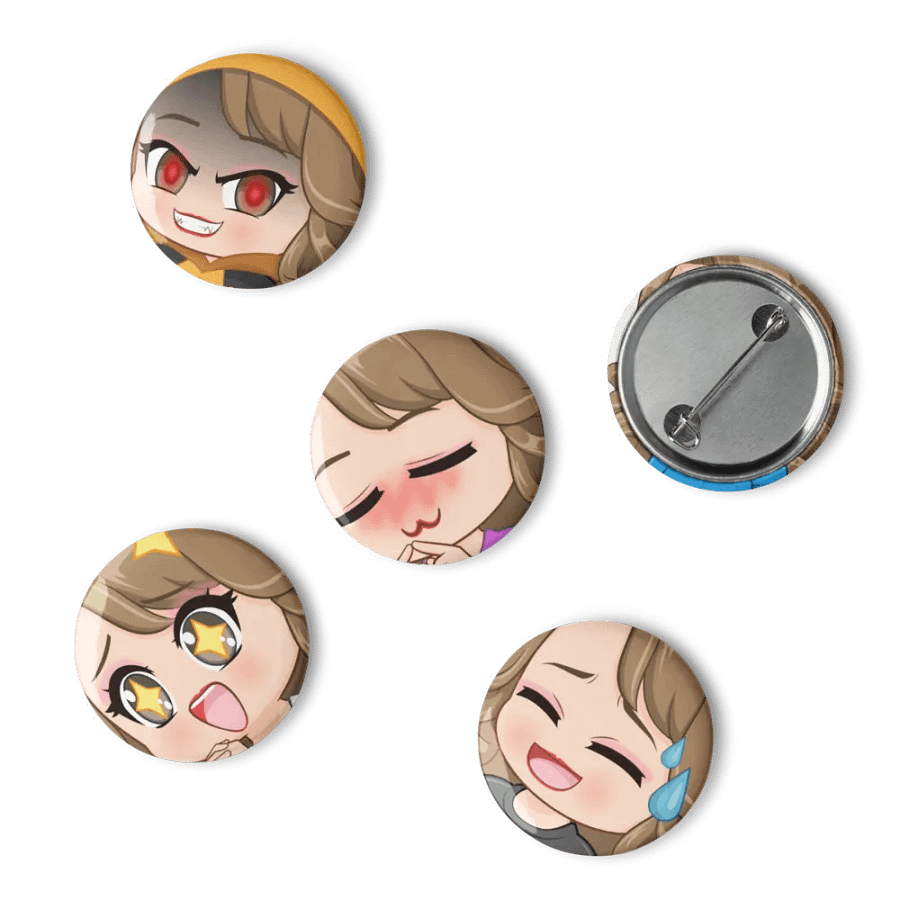 Emote Buttons Set 1 product image (4)
