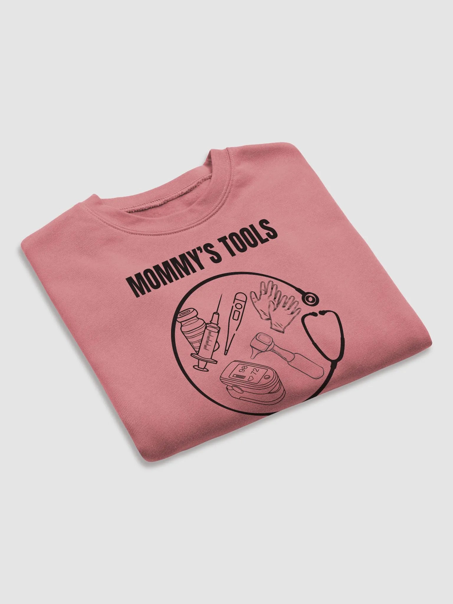 Mommy's Tools, Mindful Explorer Crop Sweatshirt product image (14)