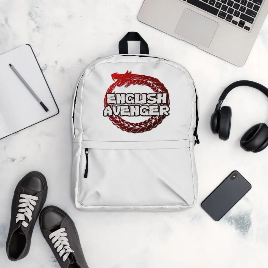 English Avenger Logo Backpack product image (5)