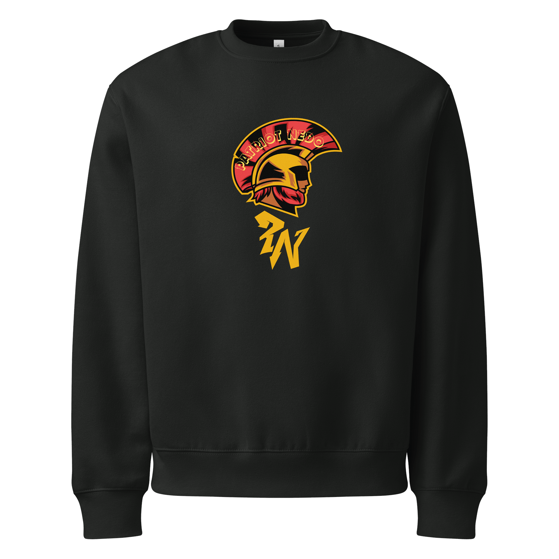 Patriot Warrior Crest Oversized Sweatshirt product image (1)