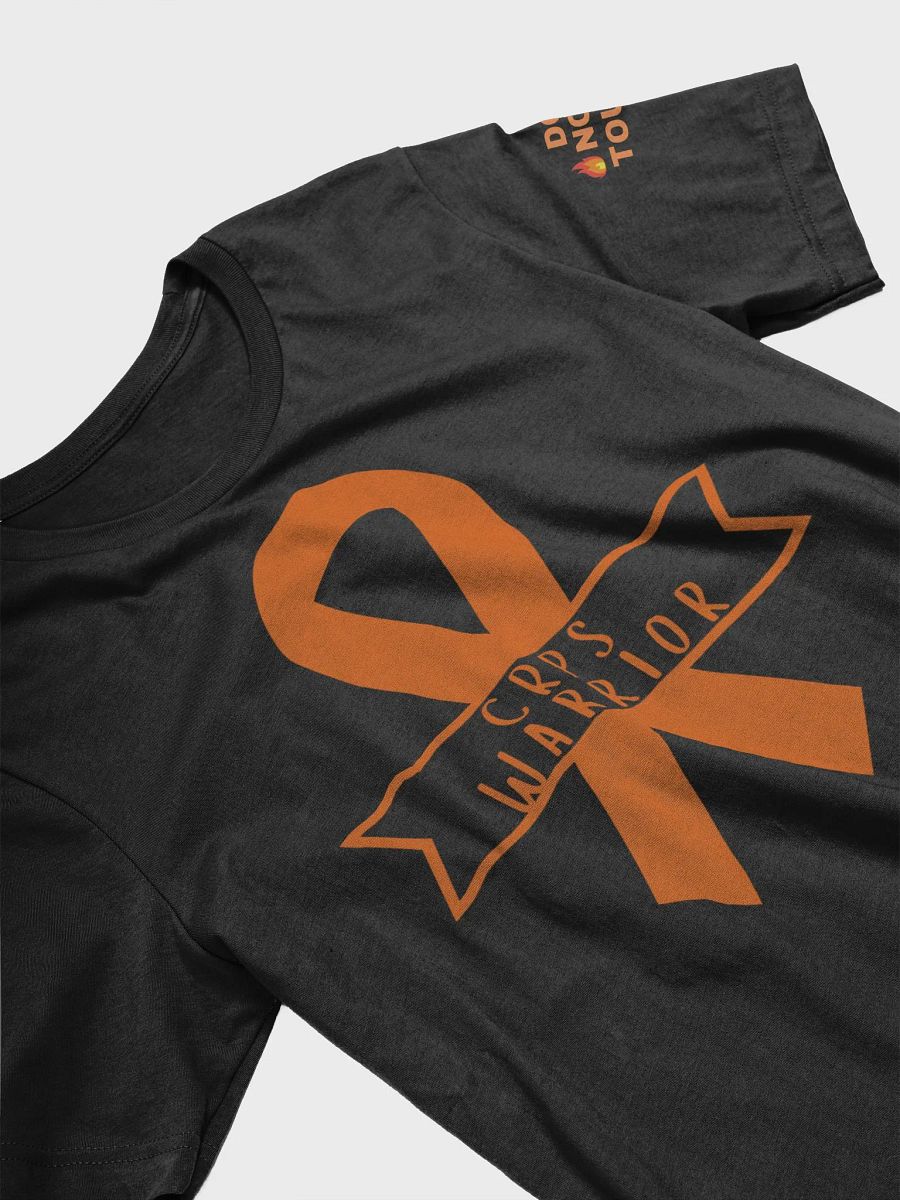 CRPS Awareness Ribbon Do Not Touch LEFT Arm T-Shirt (Unisex) product image (28)
