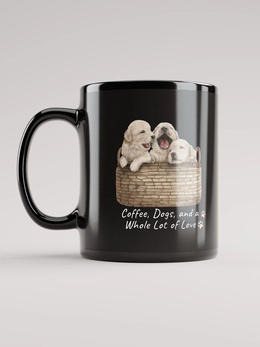 Whole Lot of Love Black Glossy Mug product image (11)