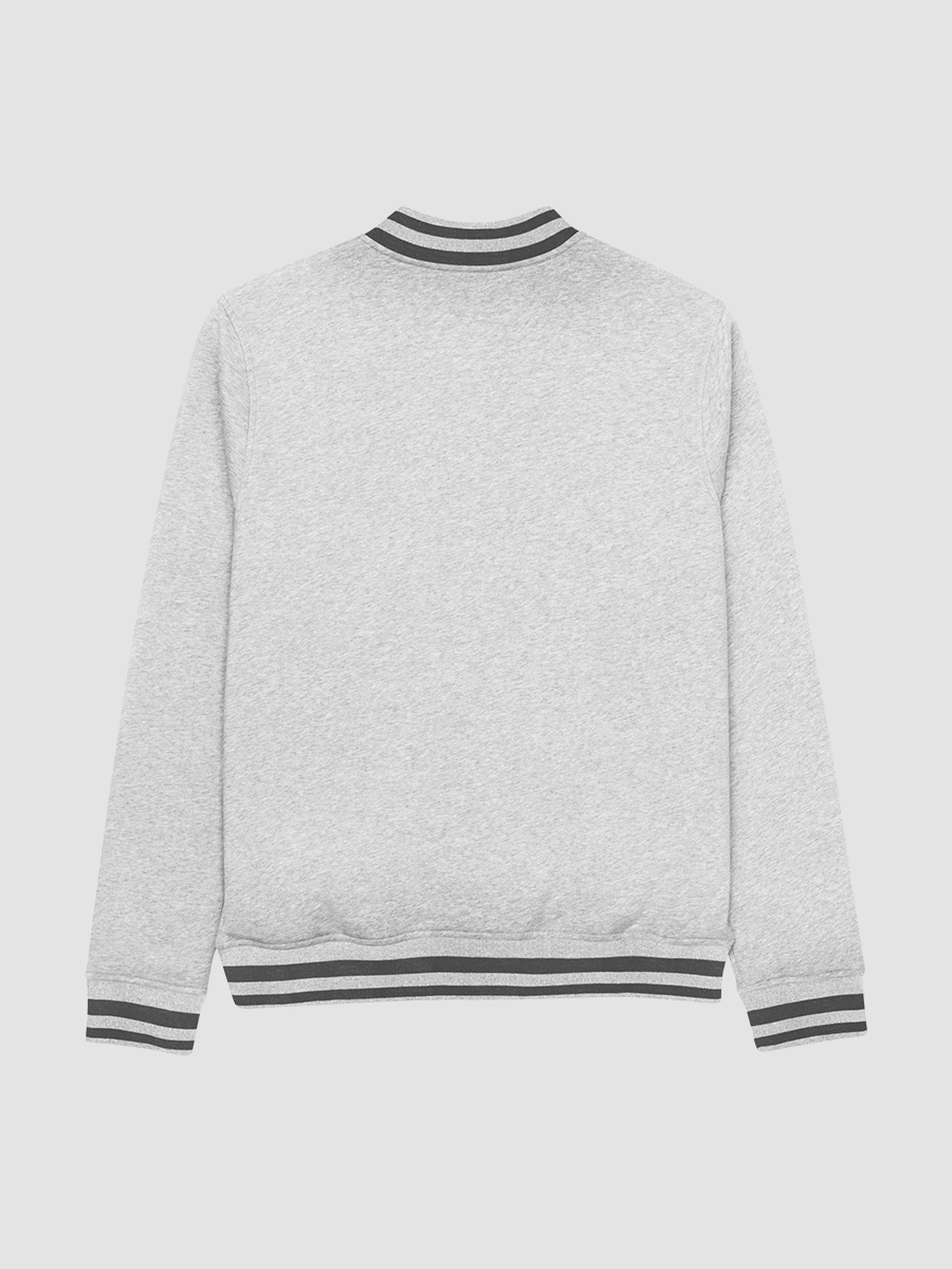 I'm Geist - Embroidered Champion Bomber Jacket [White] product image (3)
