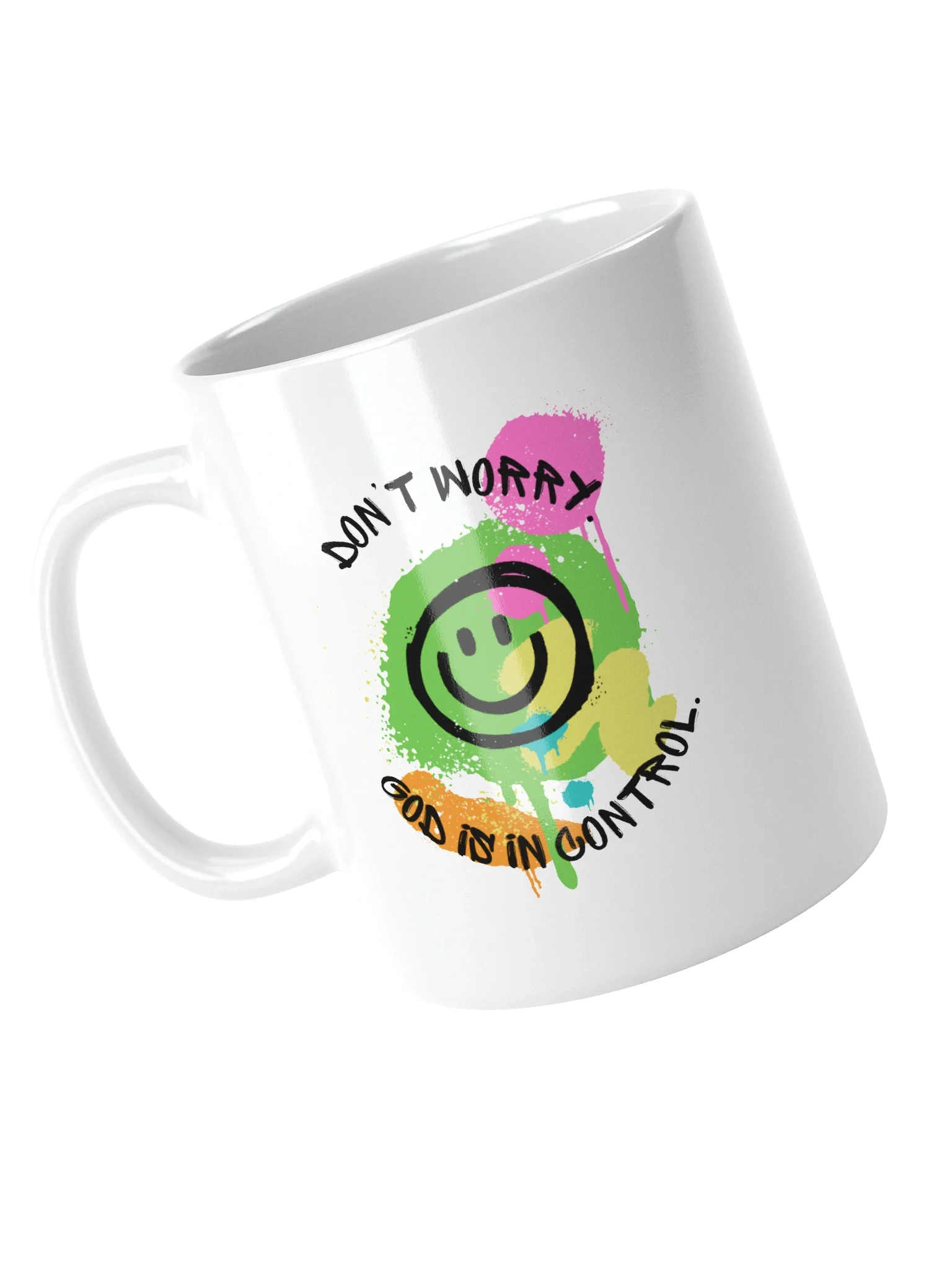 Don't Worry, God Is In Control Mug product image (10)