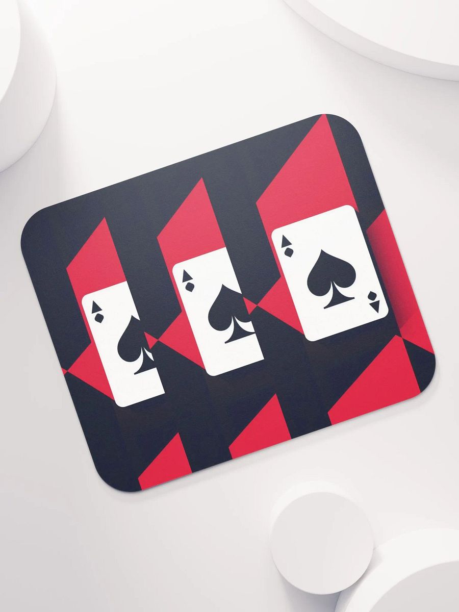 Ace of Spades Geometric Mouse Pad product image (7)