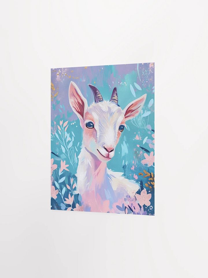 Whimsical Kid Goat Poster product image (2)