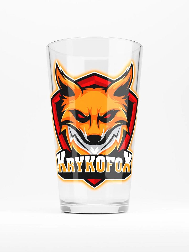 Premium Fox Shield Shaker Pint Glass product image (1)