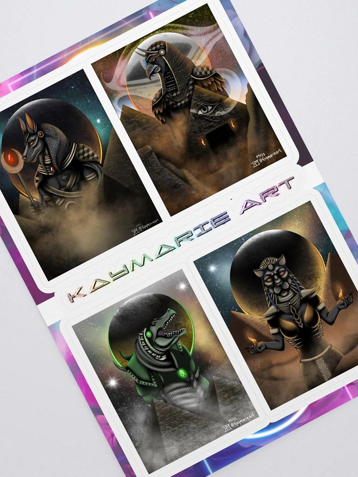 Rise of Gods Sticker Sheet product image (1)