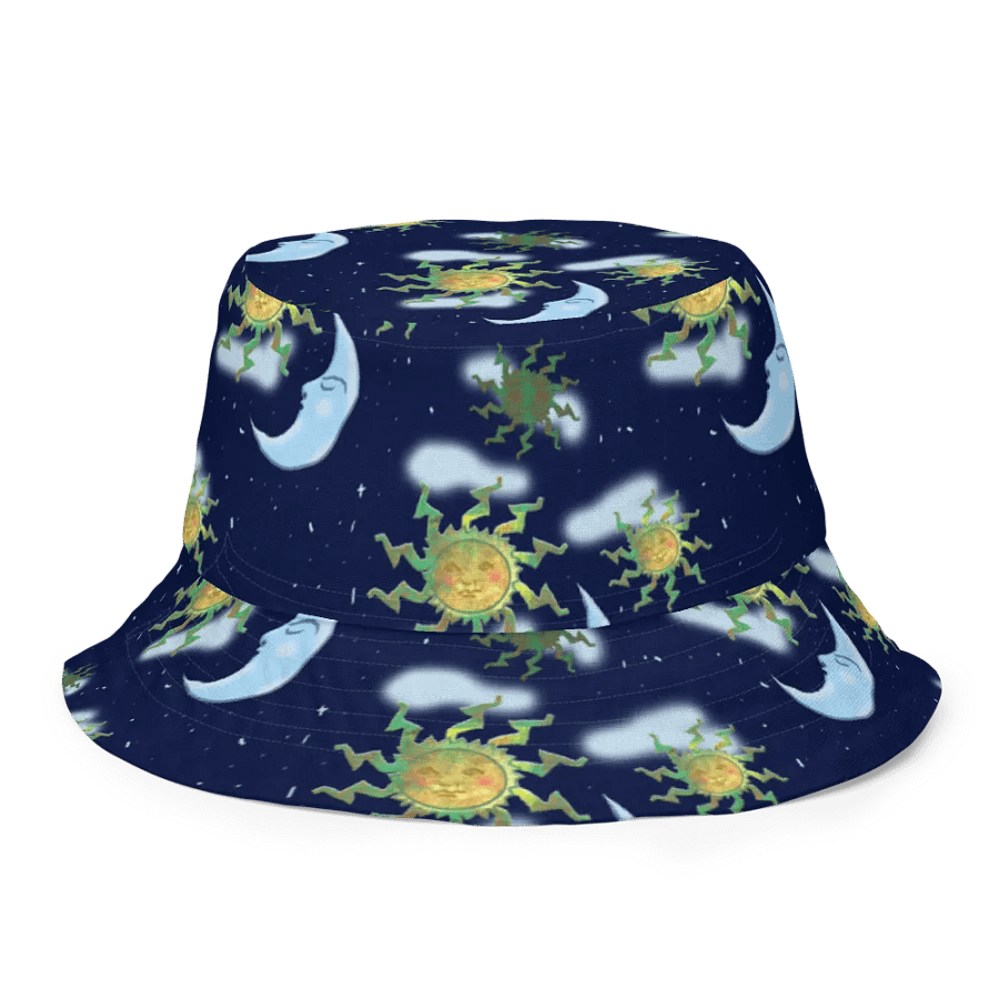Clouds and Antique Sun Bucket Hat product image (10)