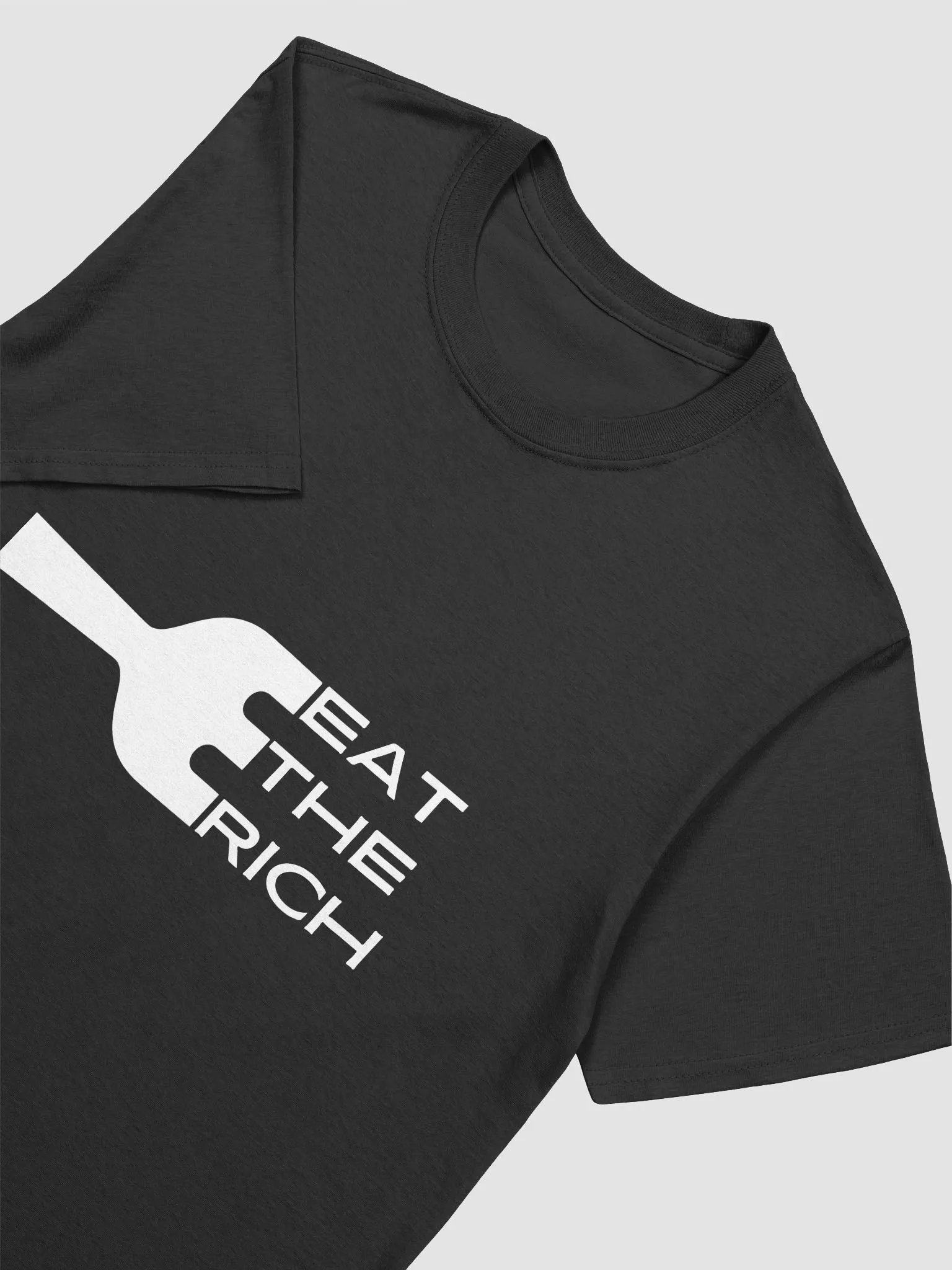 EAT THE RICH Unisex Softstyle Tee product image (3)