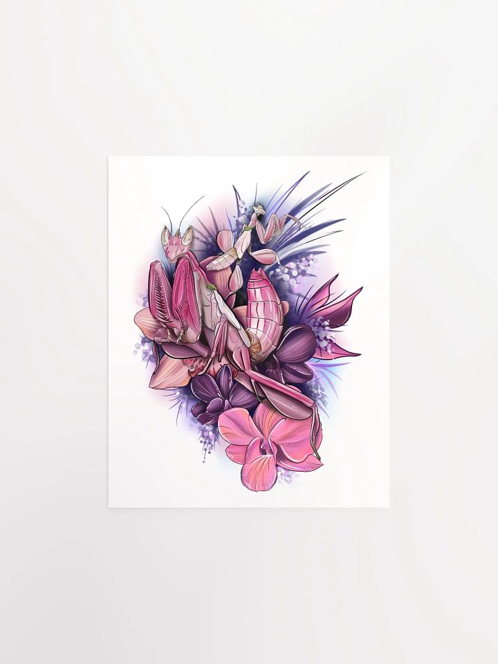 Hymenopus coronatus Poster product image (1)