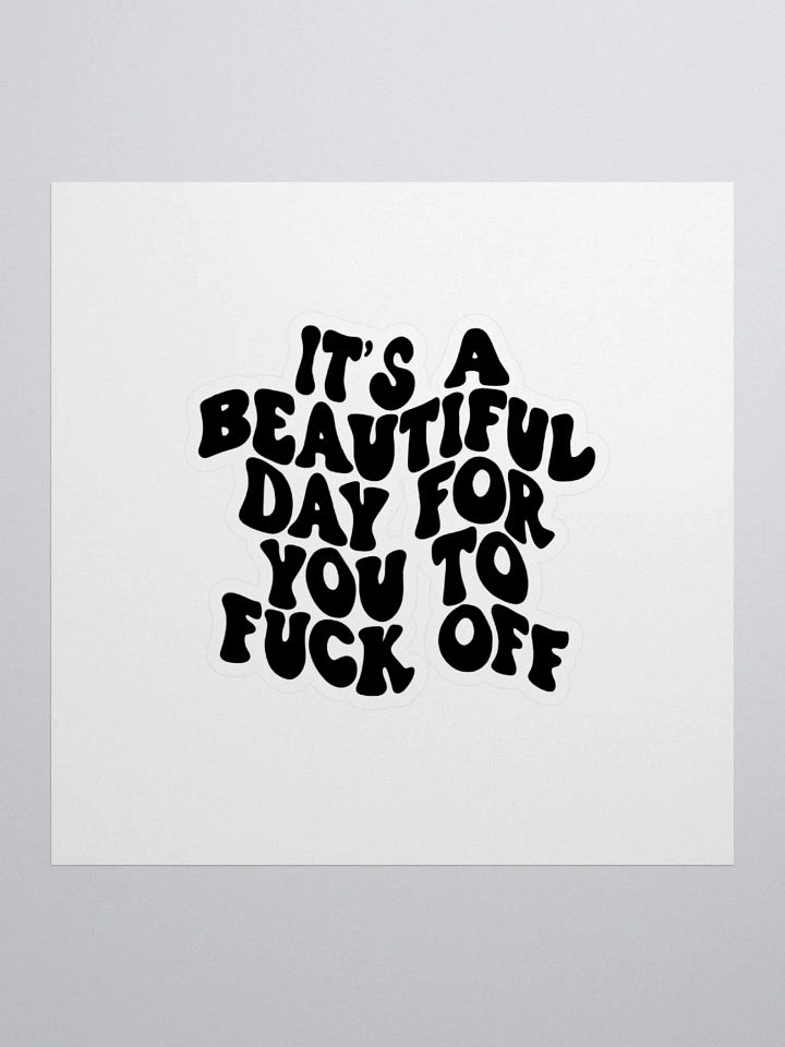 Fuck Off Stickers product image (1)