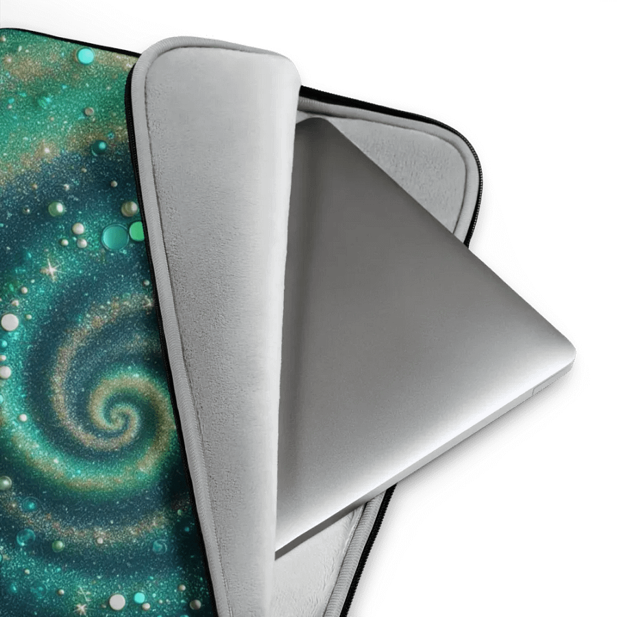 Galactic Spiral Laptop Sleeve product image (3)