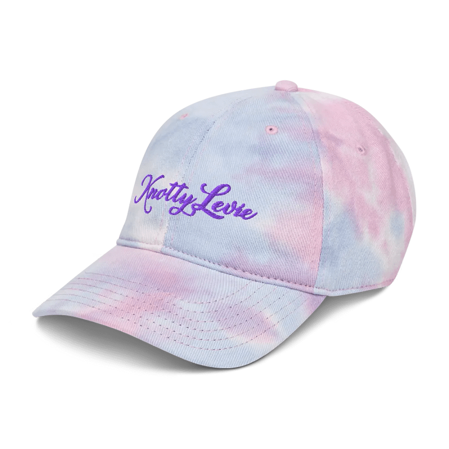Knotty Levie Tie-Dye embroidered cap product image (11)