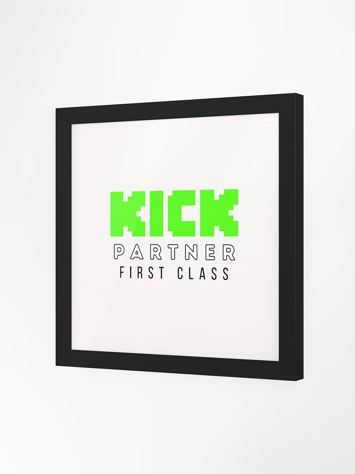 Framed First Class Sign product image (2)