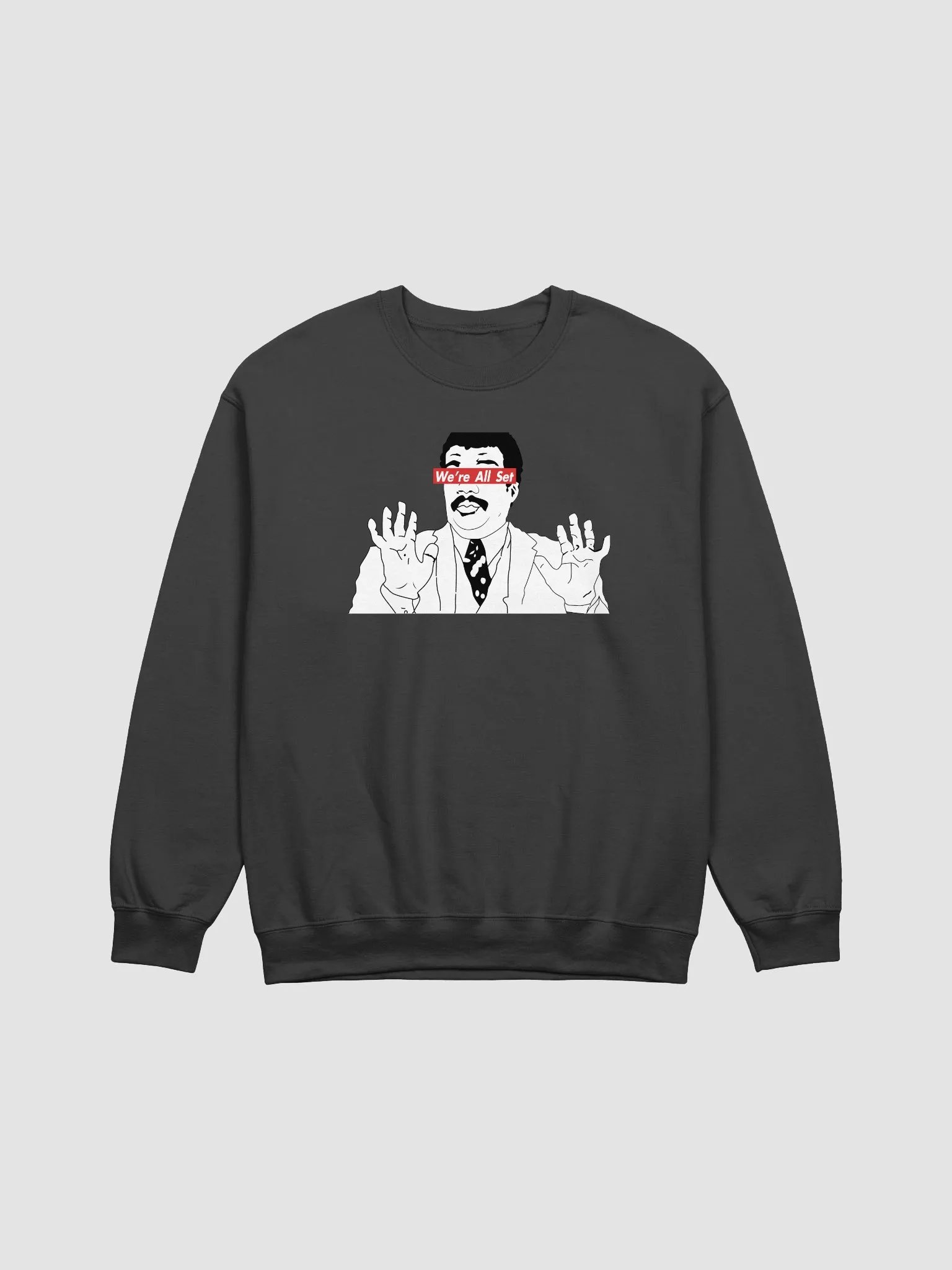 We're All Set Classic Crewneck Black product image (2)