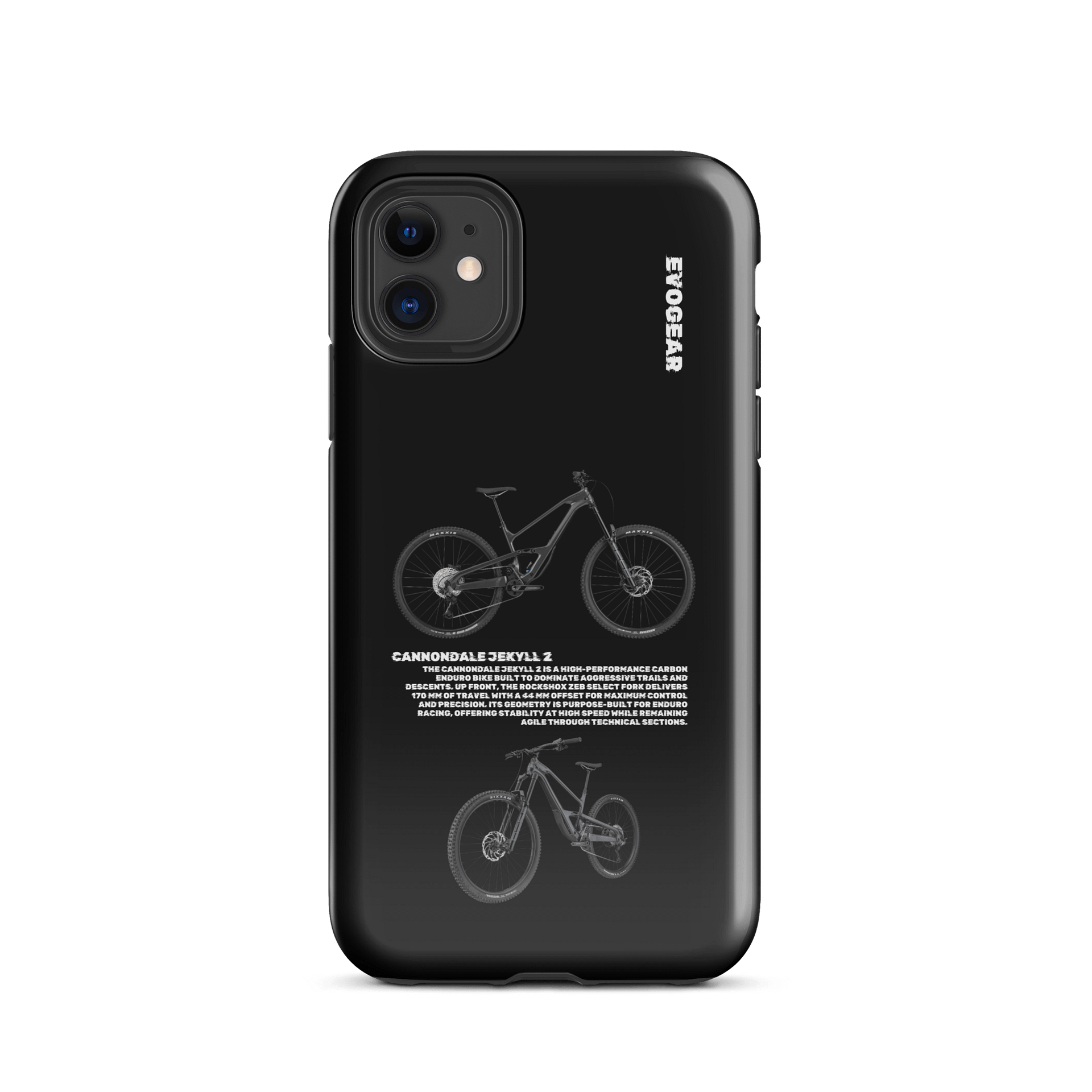 Black Cannondale jekyll 2 iPhone Case product image (47)