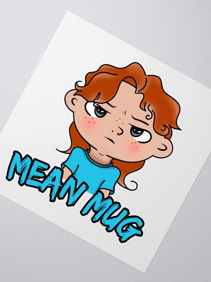 Mean Mug Sticker product image (2)
