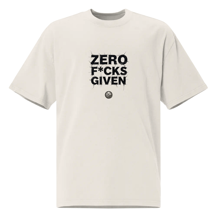 Zero F*ck Tee product image (1)