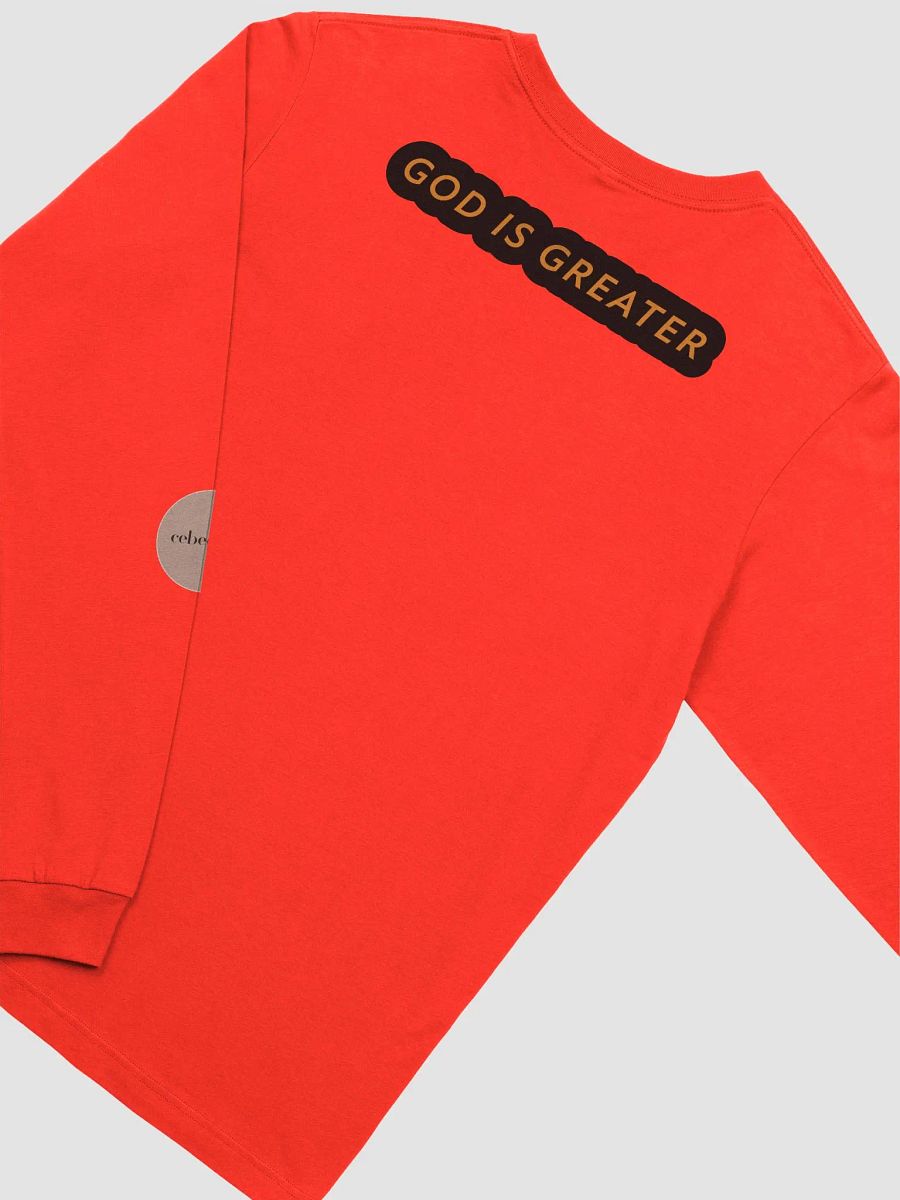 God > ALT Long Sleeve - (ORANGE TEXT) product image (32)