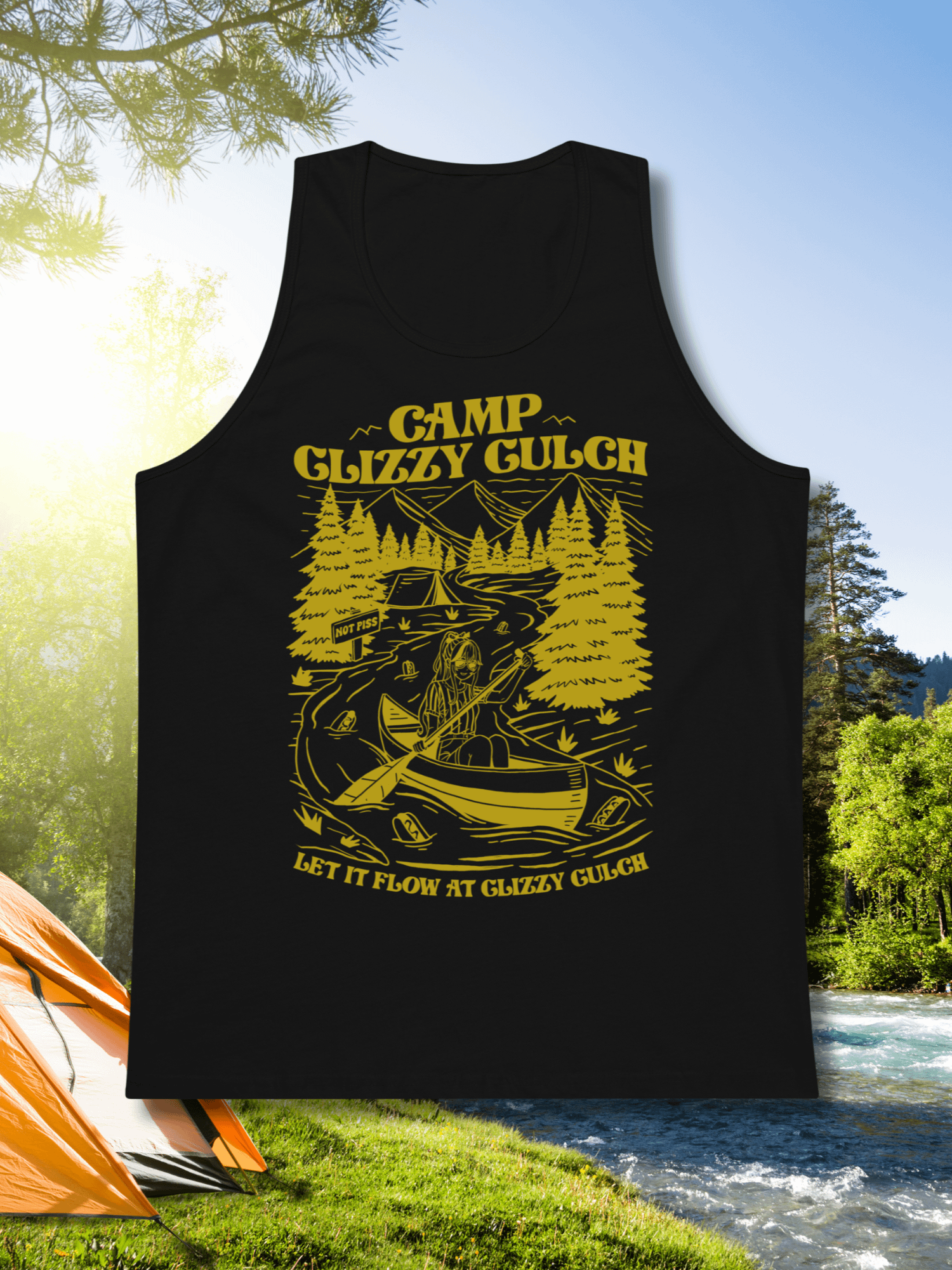 Camp Glizzy Gultch Muscle Tank product image (1)