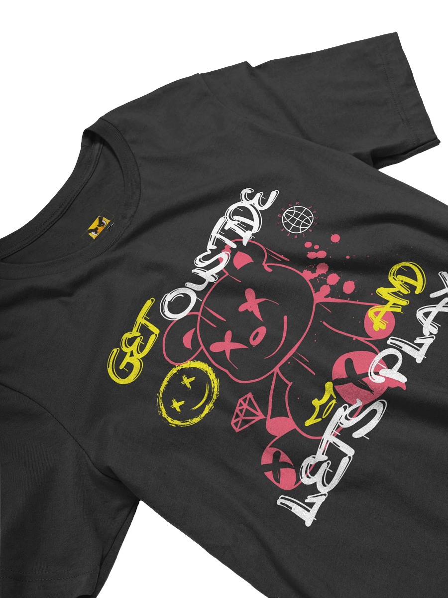 Playful Bear Doodle T-Shirt product image (26)