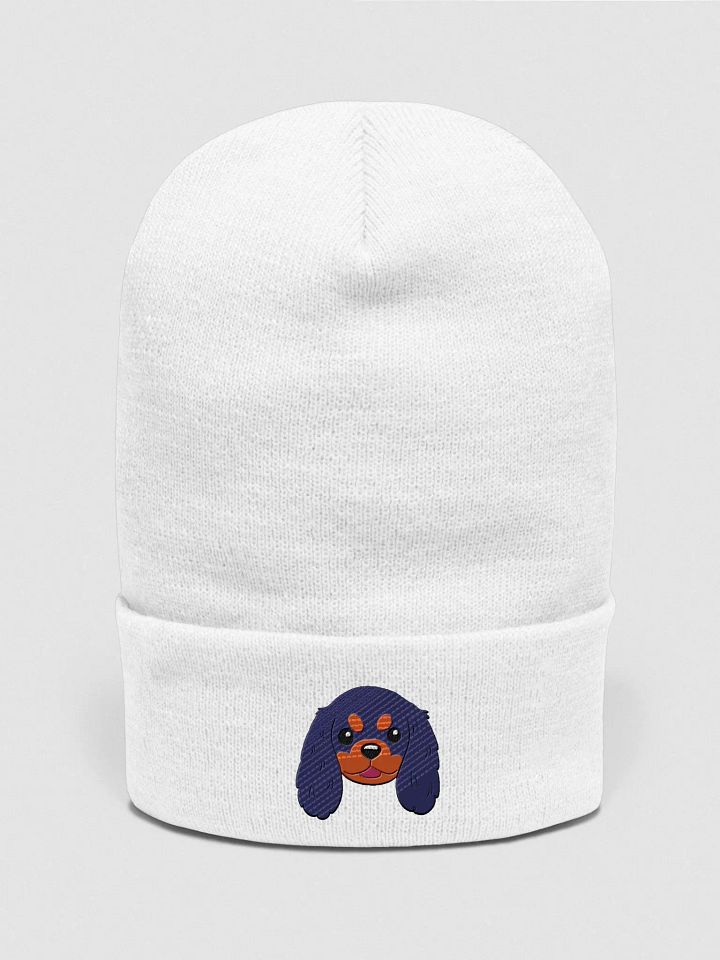 Cute Cavalier King Charles Spaniel Pup Embroidered Beanie product image (1)