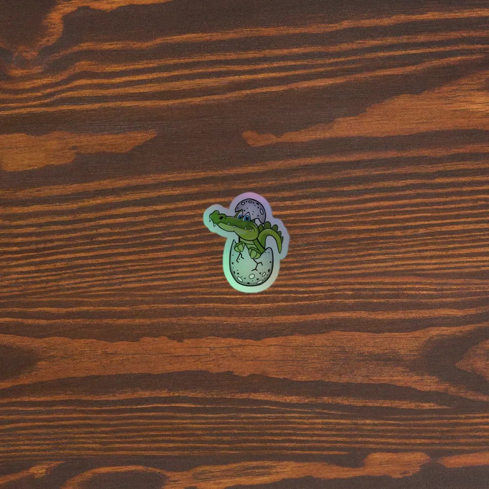 Baby Lenny Holo Sticker product image (5)