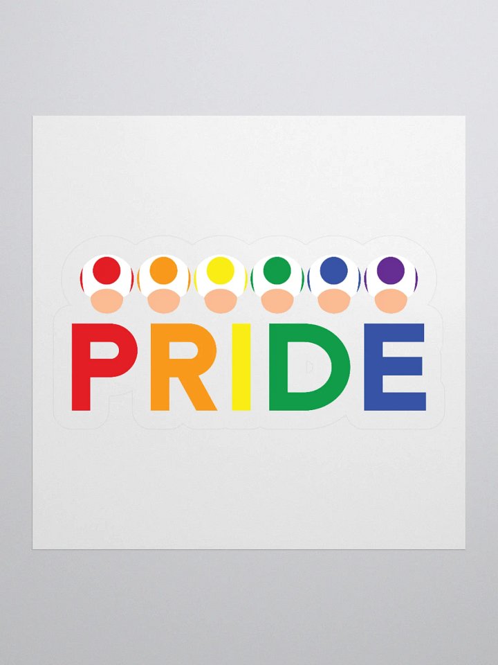 Toad Pride Sticker product image (2)