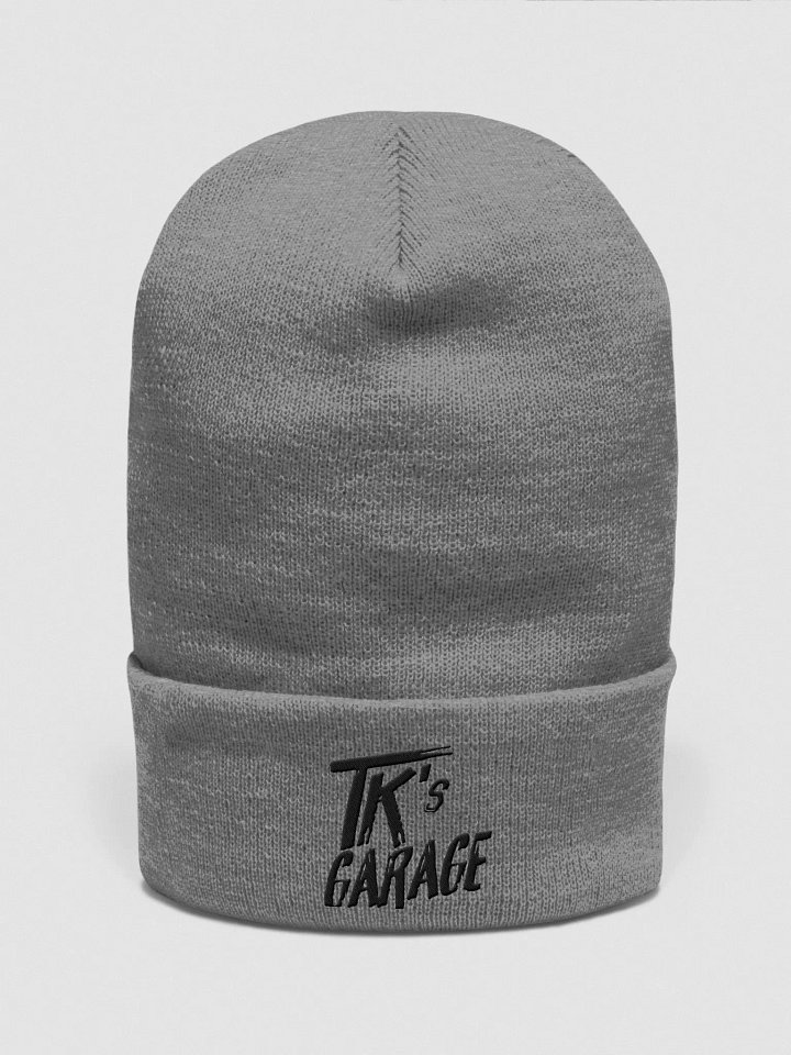 TKs Garage Cozy Season Embroidered Beanie product image (4)