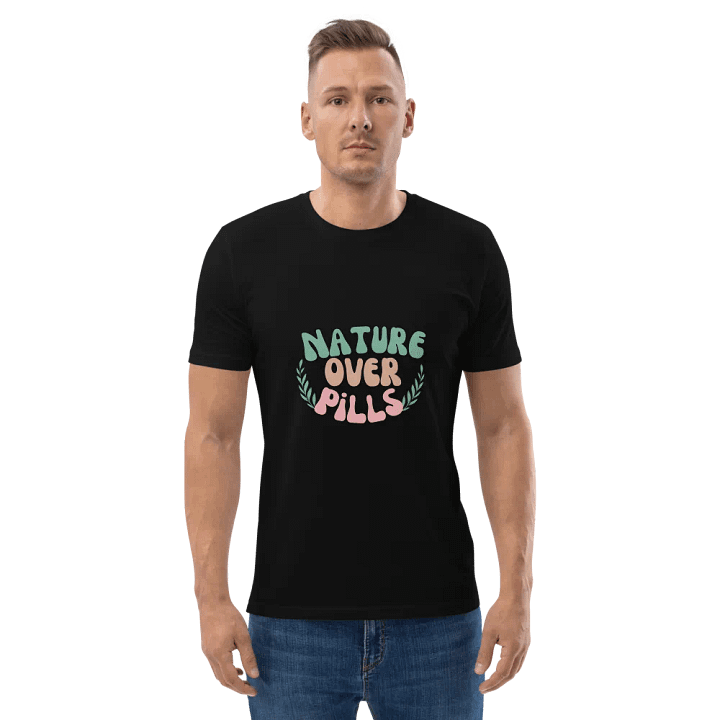 Nature Over Pills Organic Tee product image (2)