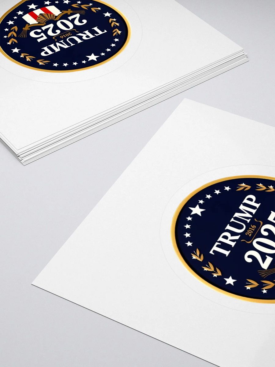 TRUMP 2025 Kiss Cut Stickers product image (13)
