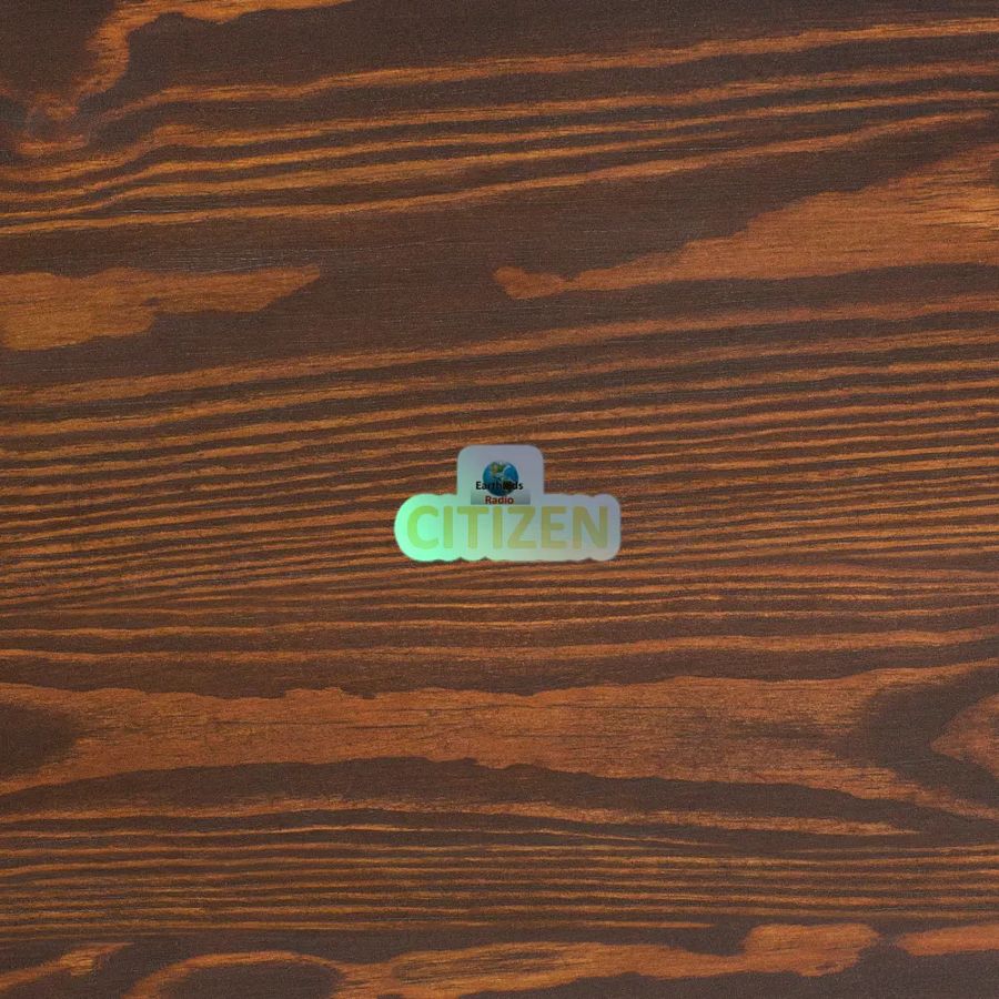 Earth Kids Radio Citizen - Holographic Sticker product image (5)