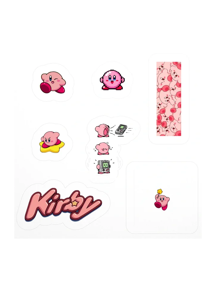 kirby Cut Stickers product image (1)