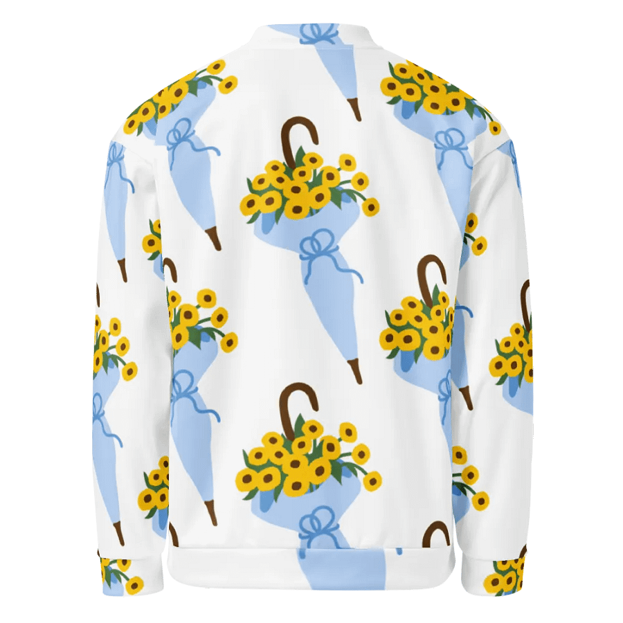 Sunflower Breeze Bomber Jacket product image (8)