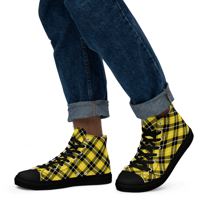 Barclay Tartan Men's High Top Shoes product image (5)