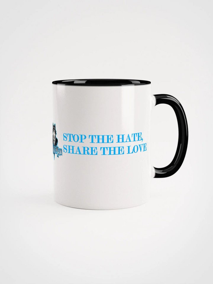 STOP HATE, SHARE LOVE MUG product image (1)